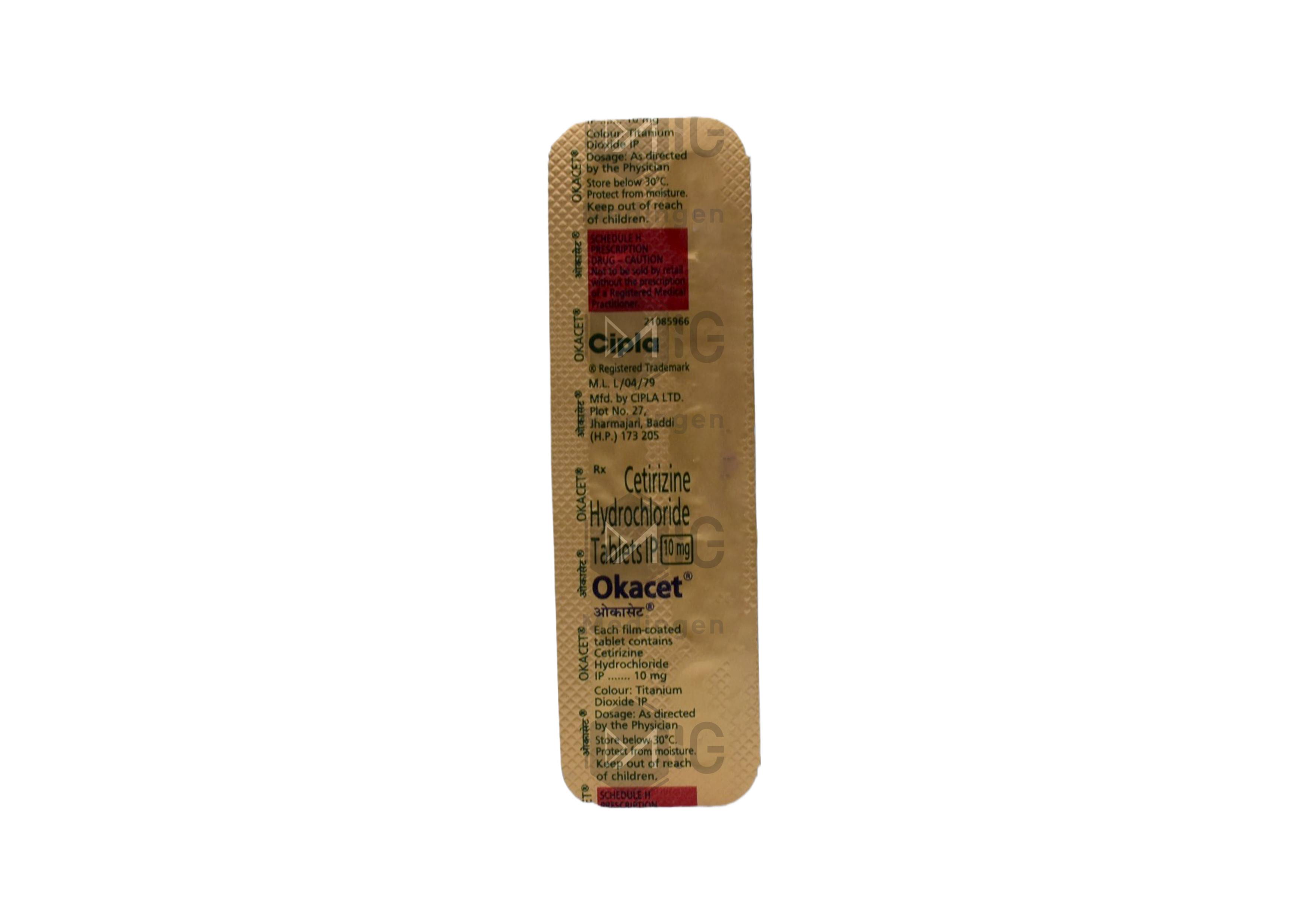 OKACET 10MG